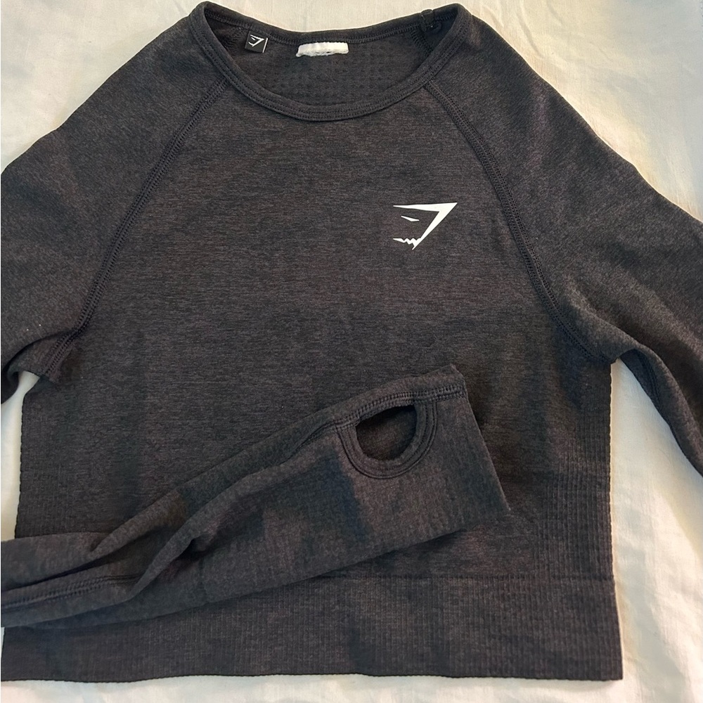 Gymshark long sleeve crop top